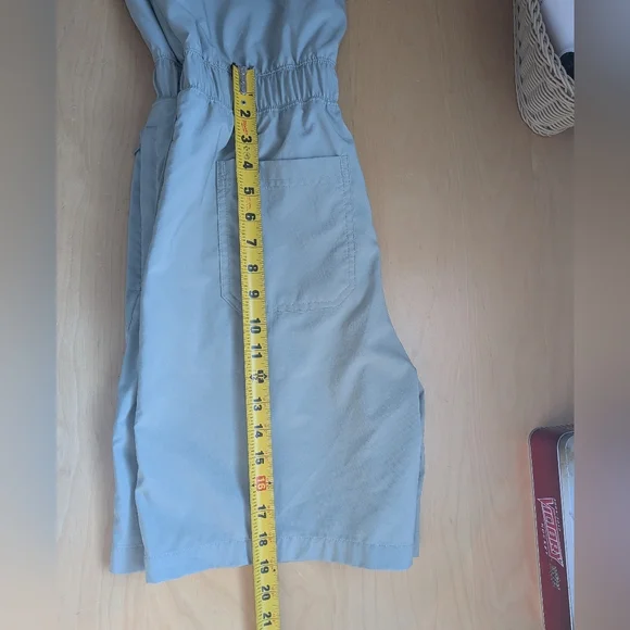 COLUMBIA Women Romper Light Green With Pockets Size Small recycled materials - Picture 13 of 13